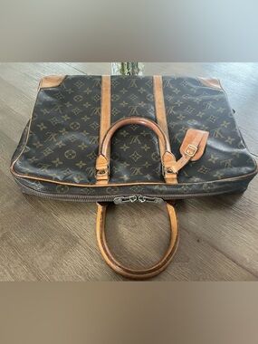 Louis Vuitton Monogram Porte Canvas Briefcase - Men/Women